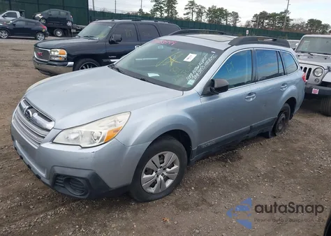 2013 Subaru Outback 2.5I from USA, damaged, VIN 4S4BRBAC3D3297400